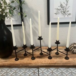 Cast Iron Candelabra
